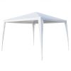 10x10' Wedding Party Canopy Tent Ourdoor Gazebo with 4 Sidewalls