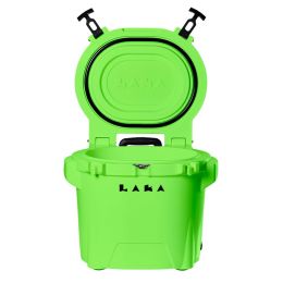 LAKA Coolers 30 Qt Cooler w/Telescoping Handle &amp; Wheels (Option: Lime Green)