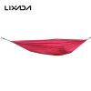 Portable and durable compact nylon fabric two-person travel camping hammock